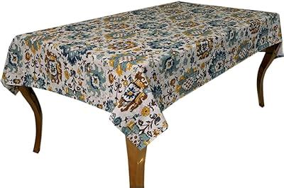 Bilberry Furnishing By Preeti Grover Cotton Dining Table Cover 6 Seater ...