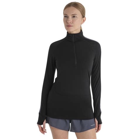 Icebreaker Merino 125 ZoneKnit™ Half Zip Shirt met Lange Mouwen Dames ...