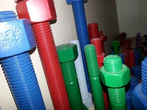 Nut Bolt - PTFE Coated Bolts Trader - Wholesaler / Distributor from Mumbai