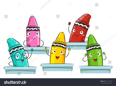 One Crayon Clip Art