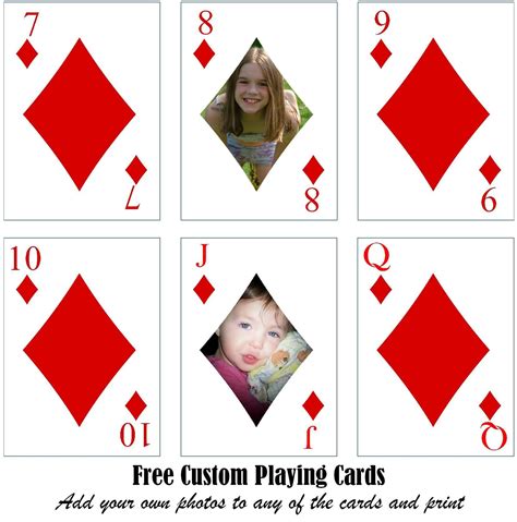 Template Printable Playing Cards
