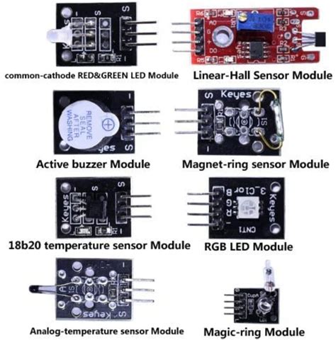 Image result for Arduino 37 Sensor Kit