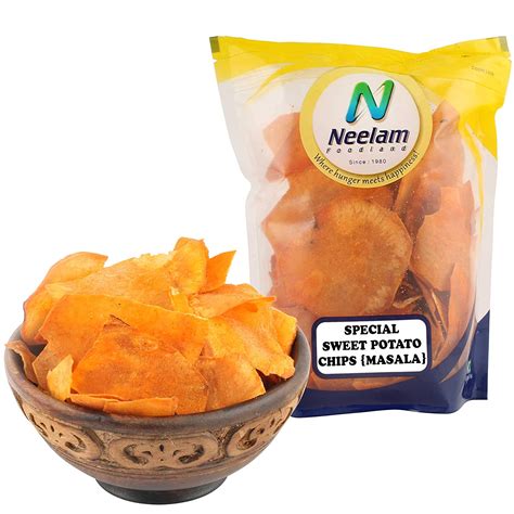 Neelam Foodland Special Sweet Potato Chips (Masala) 200G : Amazon.in ...