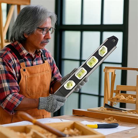 Professional Aluminum Spirit Level Measuring Tool (1 Pc)