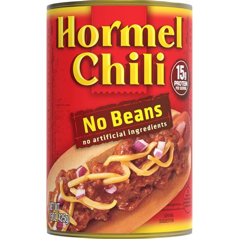 Hormel Chili No Beans, 15-Ounce (Pack of 6) : Amazon.de: Lebensmittel ...