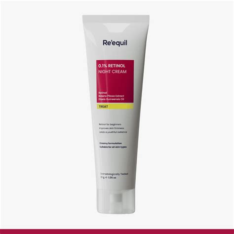 Beginner-friendly Re'equil 0.1% Retinol Night Cream