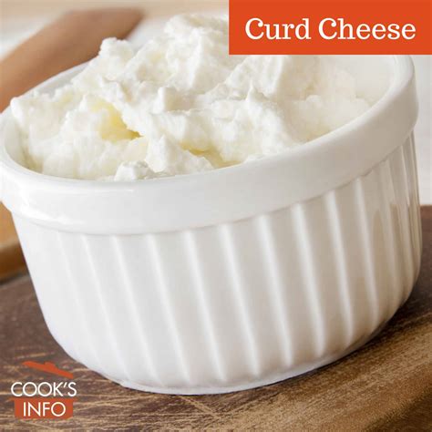 Curd Cheese - CooksInfo