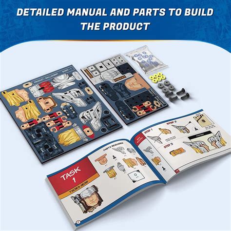 Buy Skillmatics STEM Building Toy : Buildables Marvel Thor - DIY Action ...