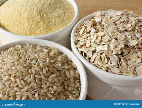 Gluten-Free Cereal Grains stock image. Image of oats - 20690973