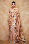 Buy Gold Gota Embroidered Saree For Women by Gulabo By Abu Sandeep ...