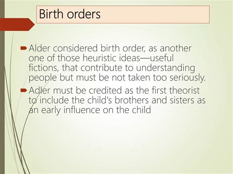 Theory of Personality Adlerian | PPTX