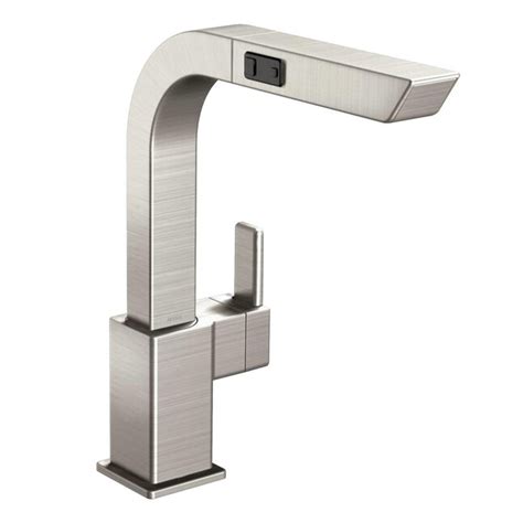 Moen 90 Degree Stainless Steel Single Handle Pull-out Handle/Lever ...