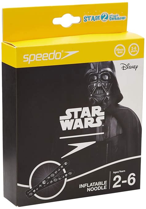 Speedo SPEFT Unisex Child Star Wars Printed Noodle - Star Wars Black ...