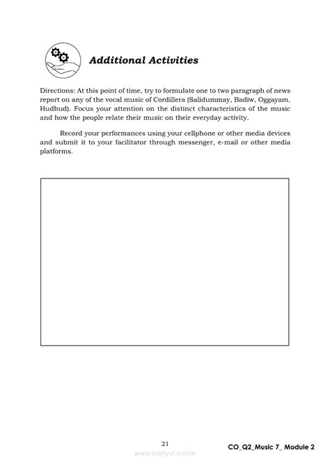 Image result for Music Grade 7 Quarter 2 Module 2 Answer Key