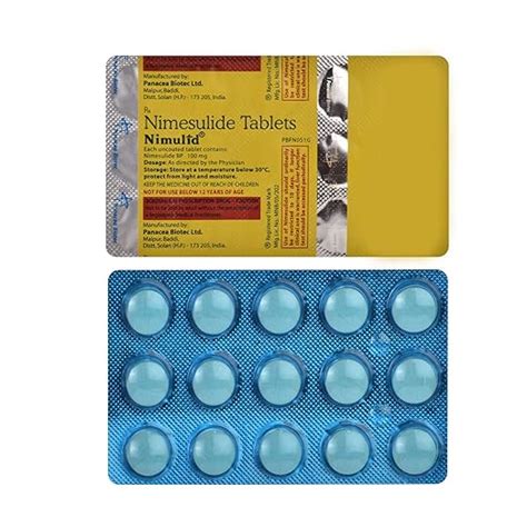 Nimulid - Strip of 15 Tablets : Amazon.in: Fashion