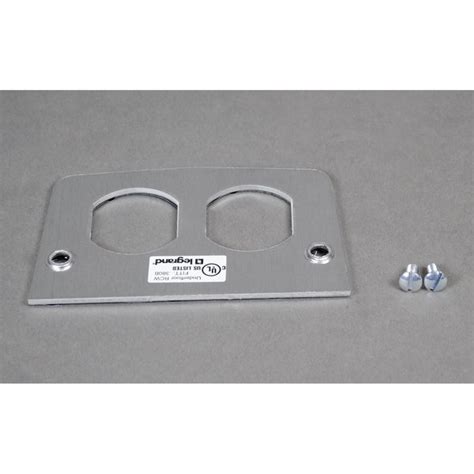 Wiremold Walker 500Dr Dplx Rcpt Faceplate 500DR | Zoro