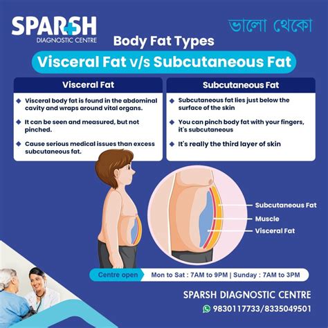 Visceral Fat vs Subcutaneous Fat - Sparsh Diagnostic Center
