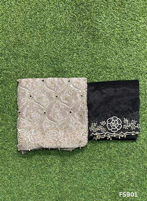 FS901 | Off- White | Glass Shimmer Suit | Party Wear | Wedding | Jaggo ...