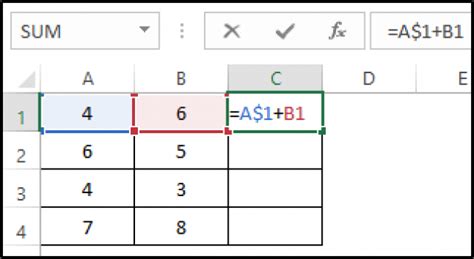 Image result for Absolute Cell Reference Example