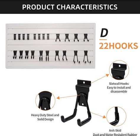 FRAYSCENT Slat wall Paneling 4'x8' with 22 Heavy Duty Garage India | Ubuy