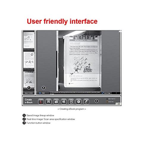 Buy Innovative ? Shaped Book Scanner(Quick/Clean/Comfortable Scan ...