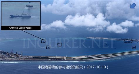 外媒高清航拍图关注中国南海岛礁建设进度