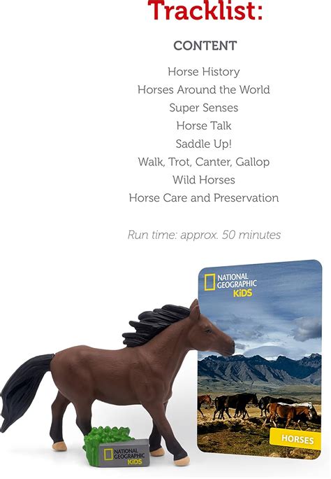 Buy NATIONAL GEOGRAPHIC Horse Audio Play Character for Tonies Online at ...