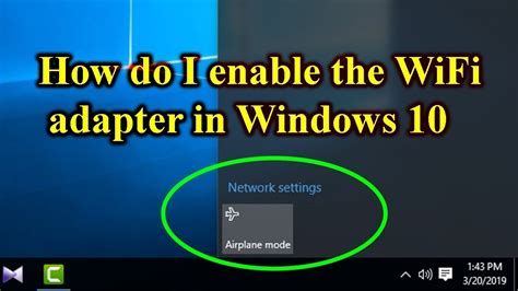 How to disable Wi-Fi in Windows 10