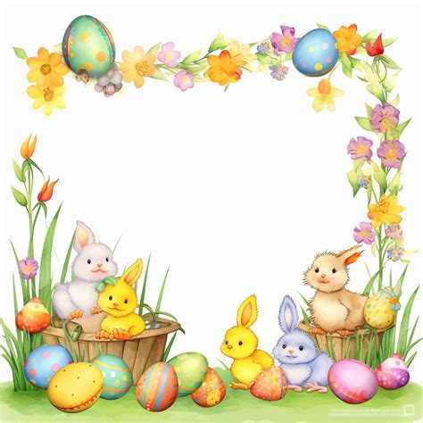 easter borders cliparts #4196852 | Clipart Library