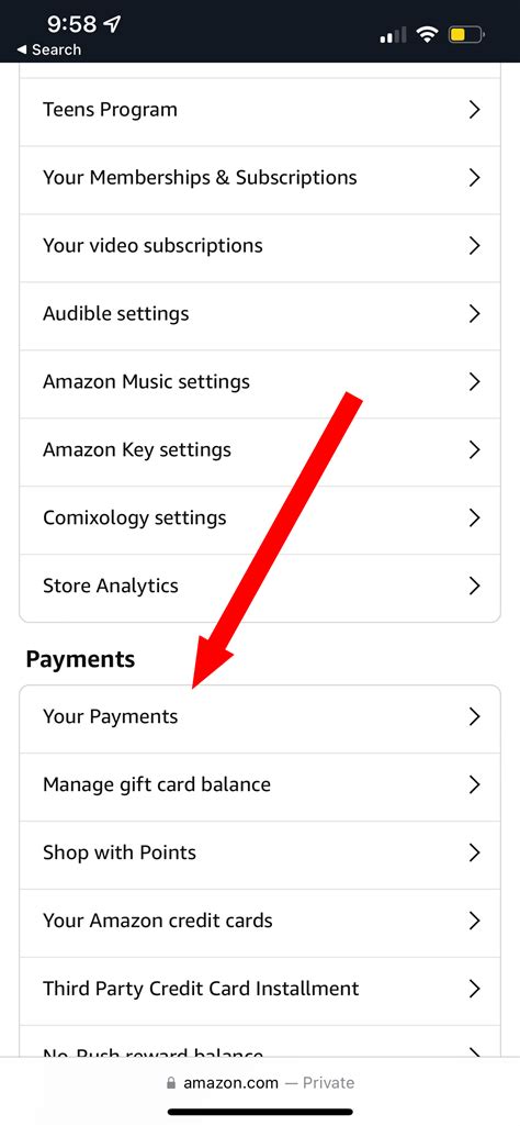 How to delete a credit or debit card from your Amazon account