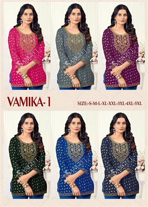 SANGEET VAMIKA 1 KURTI SIZE CHART FOR INDIAN WOMENS CLOTHES
