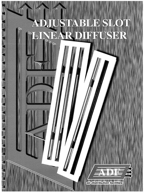 Adjustable Slot Linear Diffuser | PDF