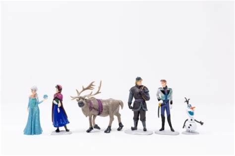 Buy Frozen Cake Toppers - Frozen Elsa Anna Olaf Playset Frozen Figures ...