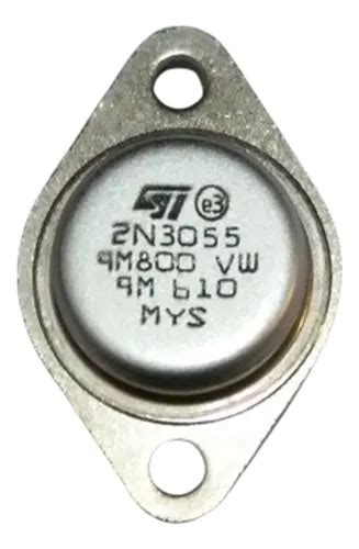 ST 2N3055 Replacement 5-Pack Of 2N3055 NPN Power Transistors - TO-3 ...