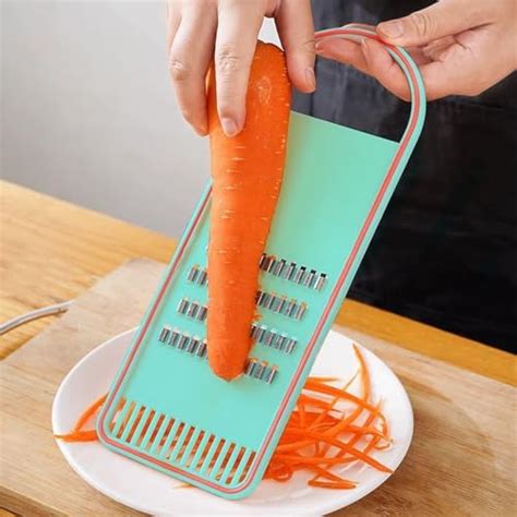 Fackelmann Stainless Steel Vegetable Grater | Ideal for Grating Ginger ...
