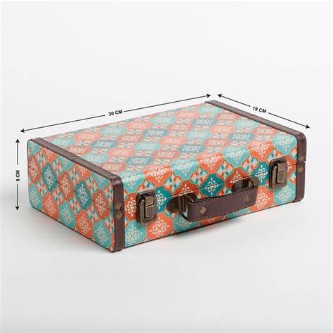 Buy Oxley Printed Engineered Wood Storage Gift Box from Home Centre at ...