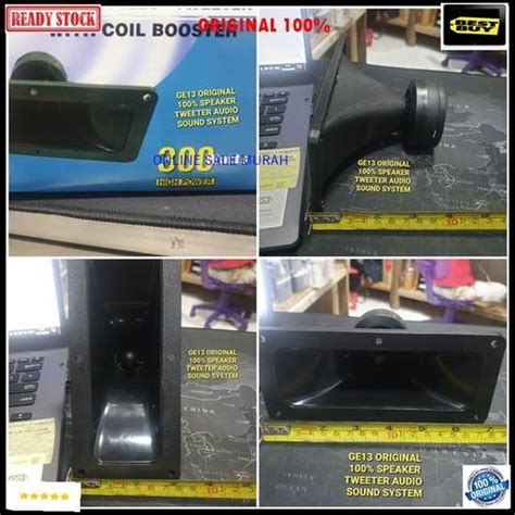 Jual GE13 speaker COBRA PIEZO horn corong super mini pasif twiter ...