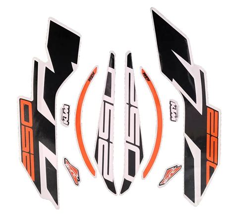 Motorcycle Bike Fancy Body Stickers & Decals kit Stickers for Duke 250 ...