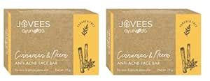 Buy Jovees Herbal Cinnamon & Neem Anti Acne Face Bar Soap For Acne ...