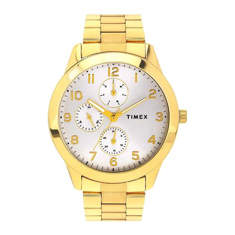 TIMEX Men Silver Round Dial Analog Watch - TWEG18524