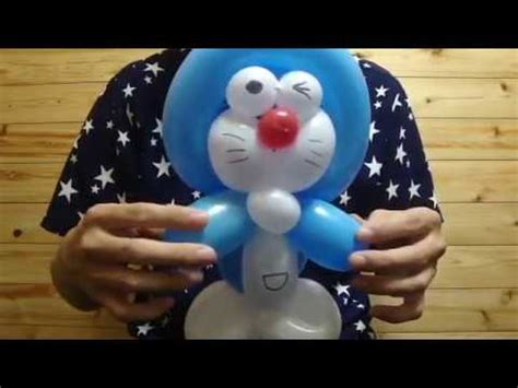 造型氣球教學 哆啦A夢 Doraemon【B啵氣球教室】（第16堂)