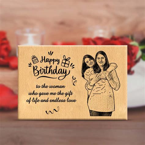 Buy Personalized Engraved Wooden Photo Frame Gifts Online at Giftcart