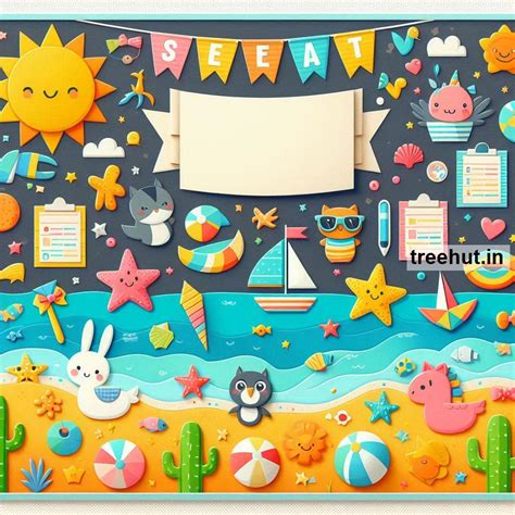 Beach Bulletin Board Ideas and Classroom Activities