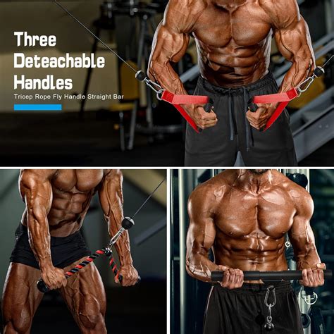 SERTT Weight Cable Pulley System Gym, Upgraded Cable India | Ubuy