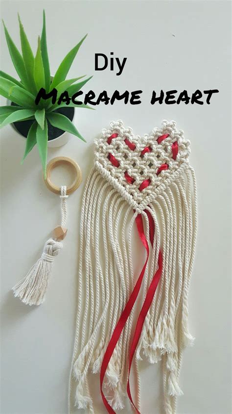 Image result for Macrame Heart Tutorial
