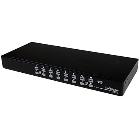StarTech.com 16 Port 1U Rack Mount USB PS/2 KVM Switch with OSD ...