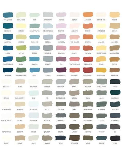 Paint Color Names 的图像结果
