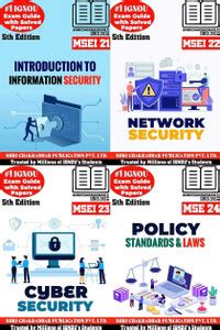 IGNOU MSCIS 1st Semester Help Books Combo Of MSEI 21 MSEI 22 MSEI 23 ...