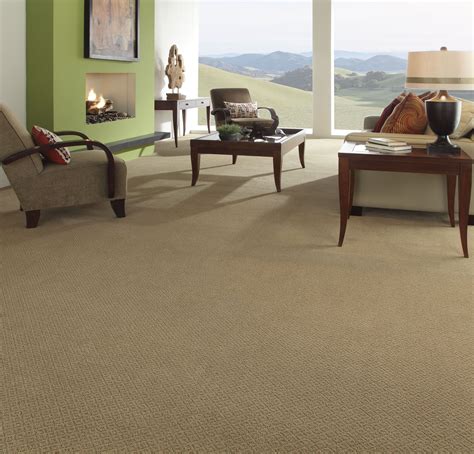 An Anso Nylon carpet, Shaw's Tuftex Esplanade holds up well to foot ...