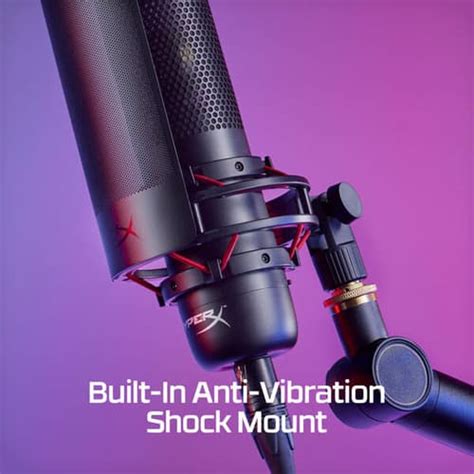 HyperX ProCast Diaphragm Condenser Microphone – Black